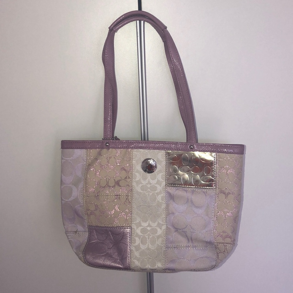 MINI VINTAGE COACH SHOULDER BAG